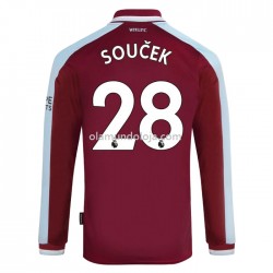 Camisola West Ham United Tomas Equipamento Primeiro 2021-2022 Manga Larga